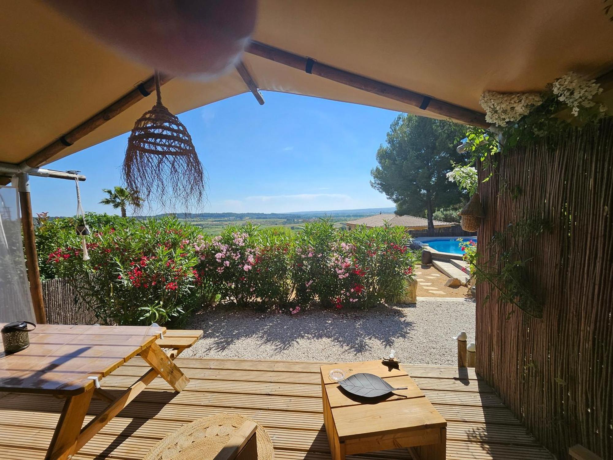 Domaine Du Chene Hotel Campagnan ภายนอก รูปภาพ